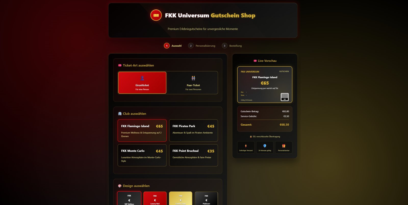 Ticket-Shop-System